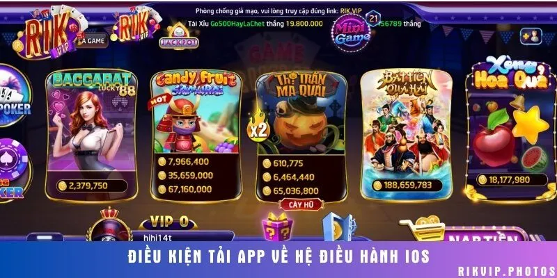 Điều kiện cần đáp ứng để tải ứng dụng cổng game thành công thuận lợi