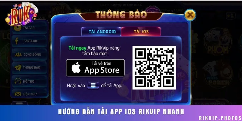 Các bước để tải app game bài về IOS siêu nhanh 