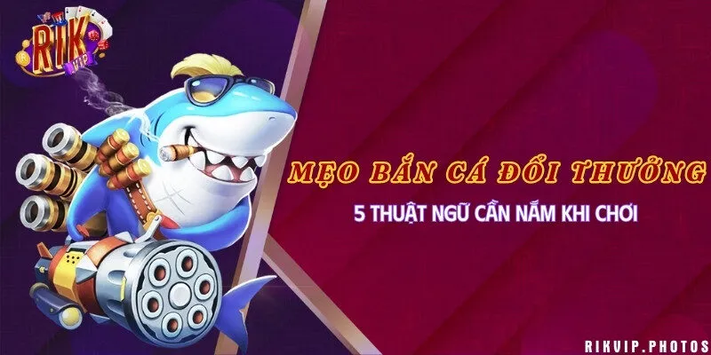 Mẹo bắn cá đổi thưởng & 5 thuật ngữ cần nắm khi chơi