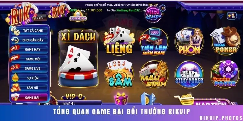 Khám phá sảnh chơi game bài xanh chín