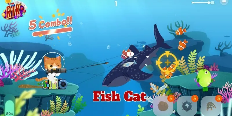 Vũ khí đa dạng trong Fish Cat