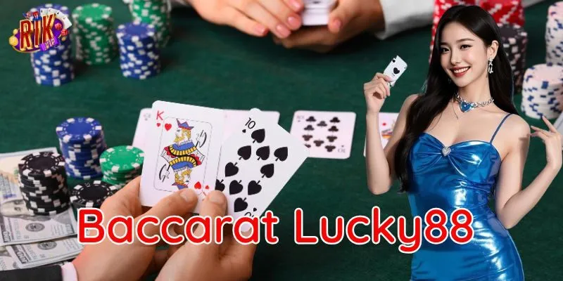 Giao diện đẳng cấp của Baccarat Lucky88