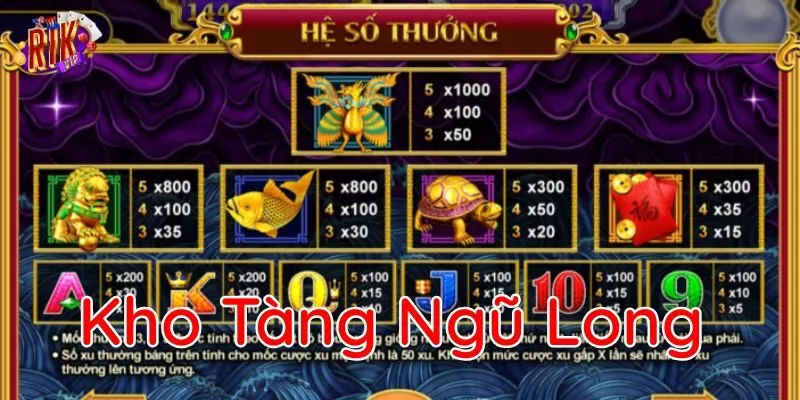 Nổ hũ Kho Tàng Ngũ Long có gì đặc biệt?